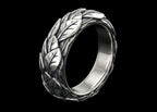 The Braided Band Ring - 3/4 view