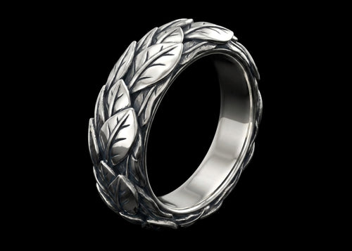 The Braided Band Ring - 3/4 view