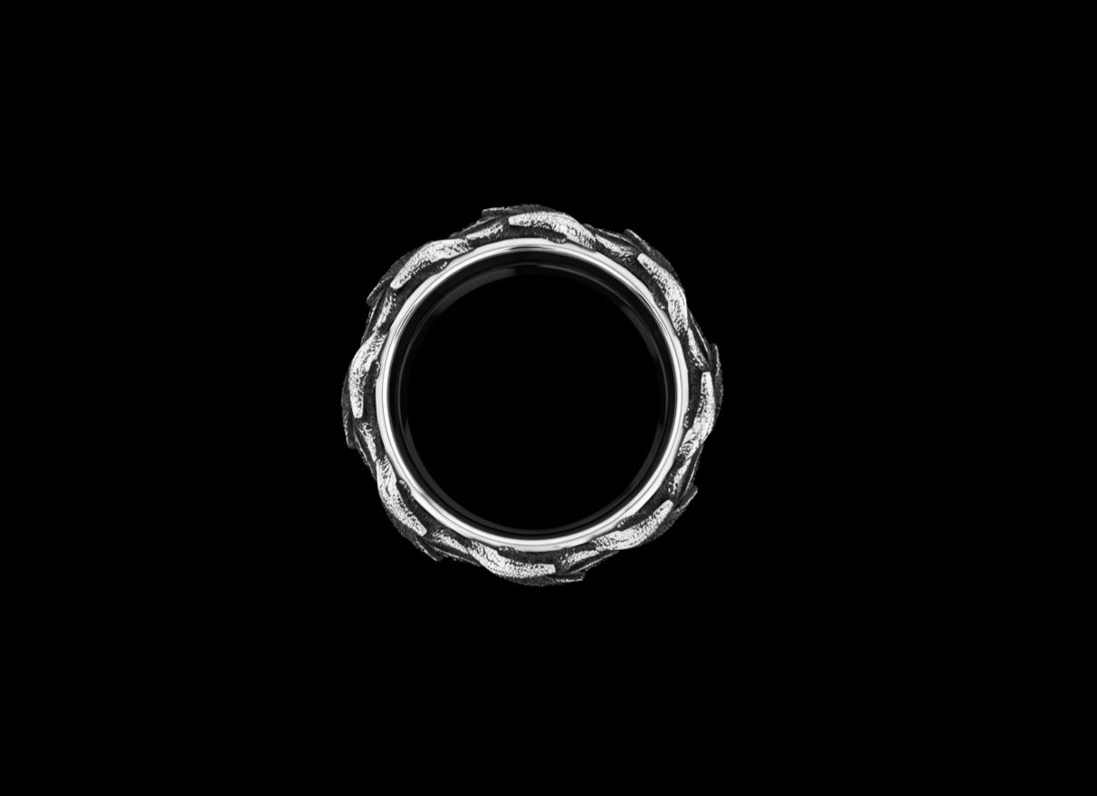 The Braided Band Ring - top view