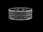 The Filigree Band Ring - 3/4 view
