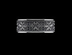 The Filigree Band Ring - side view