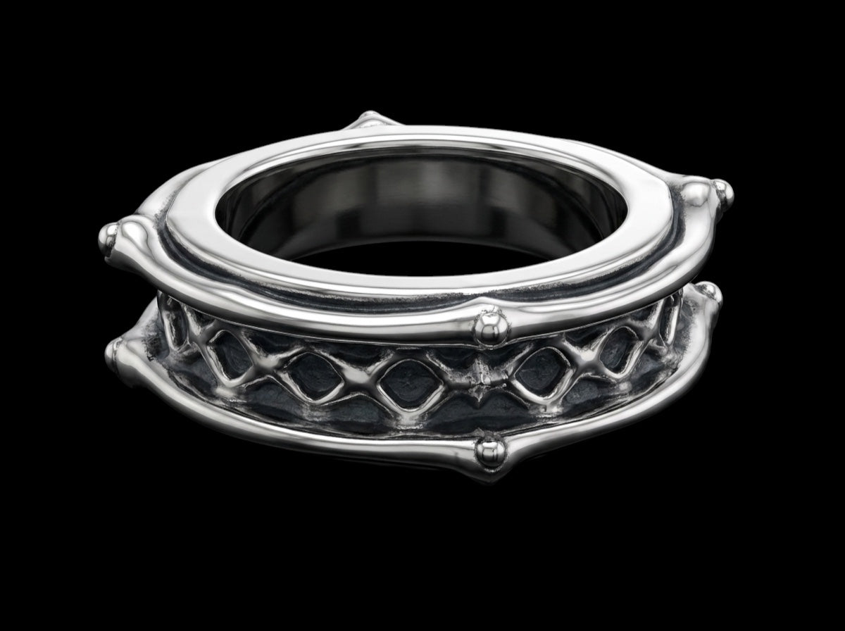 The Coronet Ring - 3/4 view
