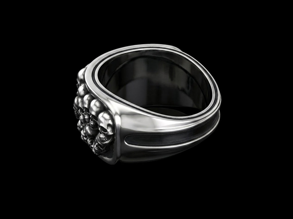 The Ossuary Band Ring - 3/4 view