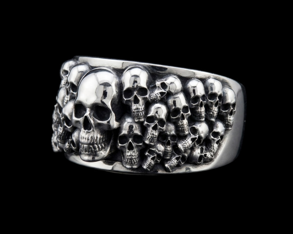 The Ossuary Band Ring - side view