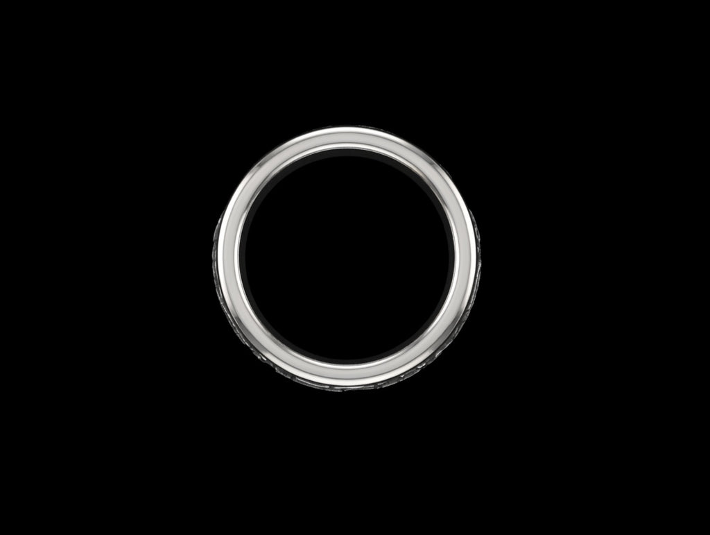 The Dragon Band Ring - top view