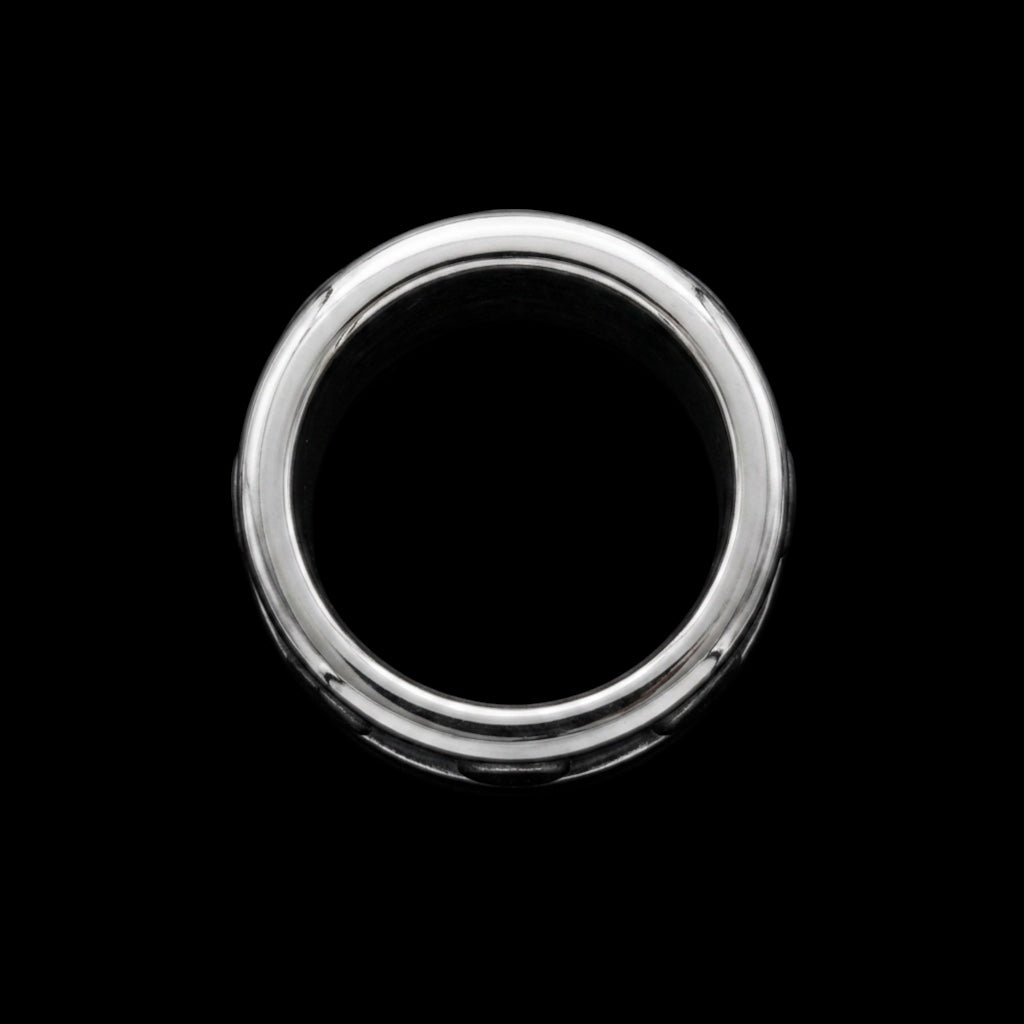 The Baroque Band Ring - top view