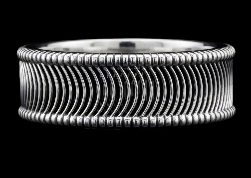 The Coil Band Ring - side view