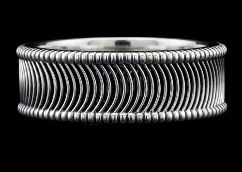 The Coil Band Ring - side view