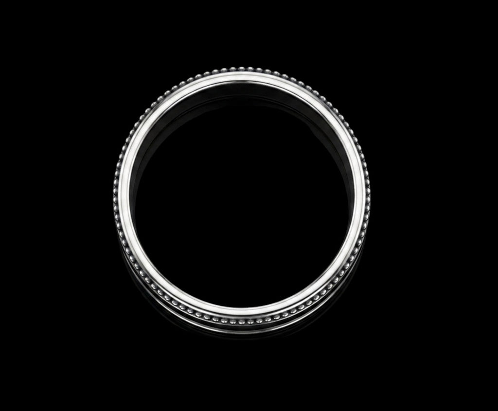 The Coil Band Ring - top view