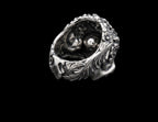 The Catrina Skull Ring - 3/4 view