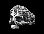 The Catrina Skull Ring - side view