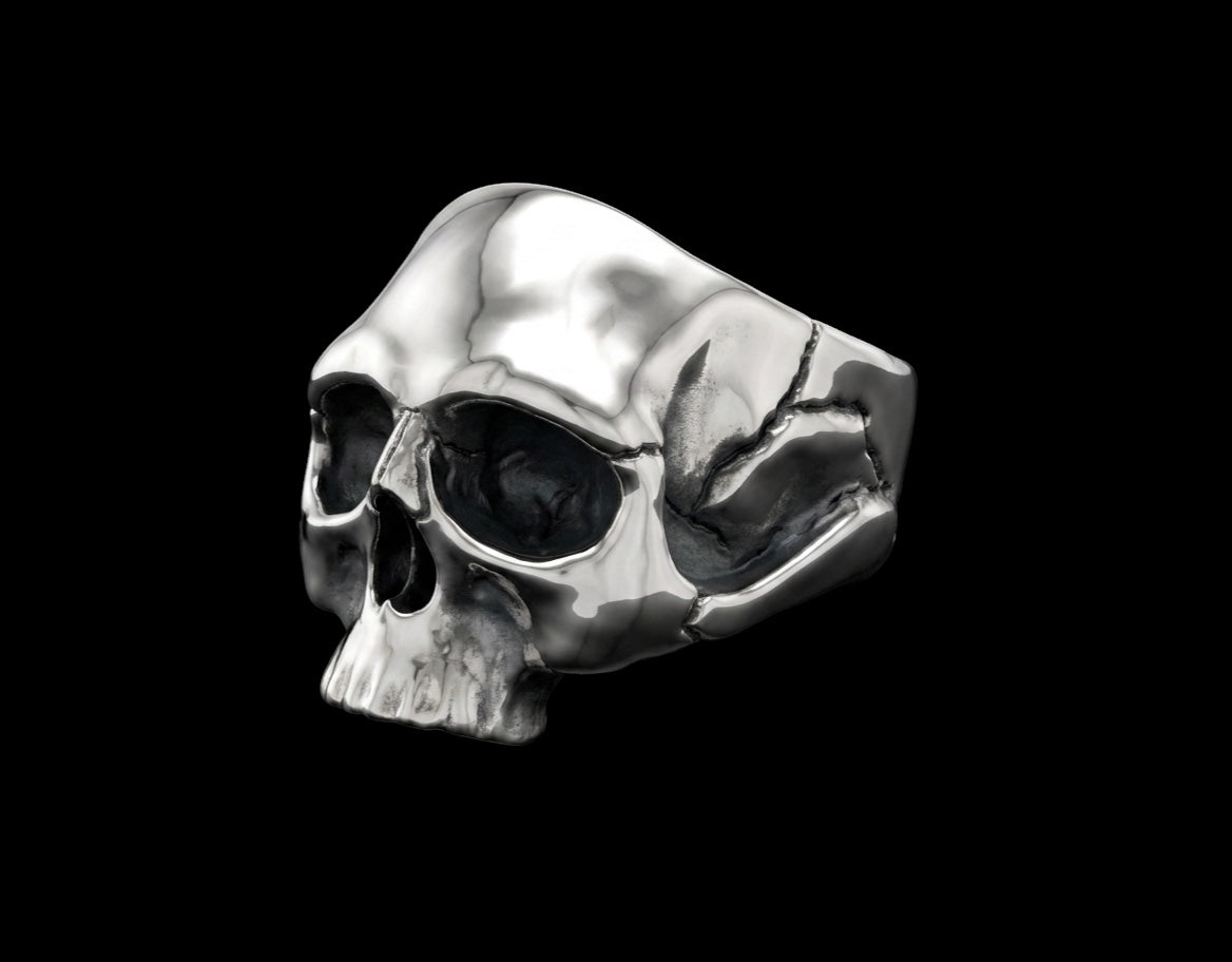 The Reaper Skull Ring - 3/4 view
