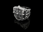 The Shield Signet Ring - 3/4 view