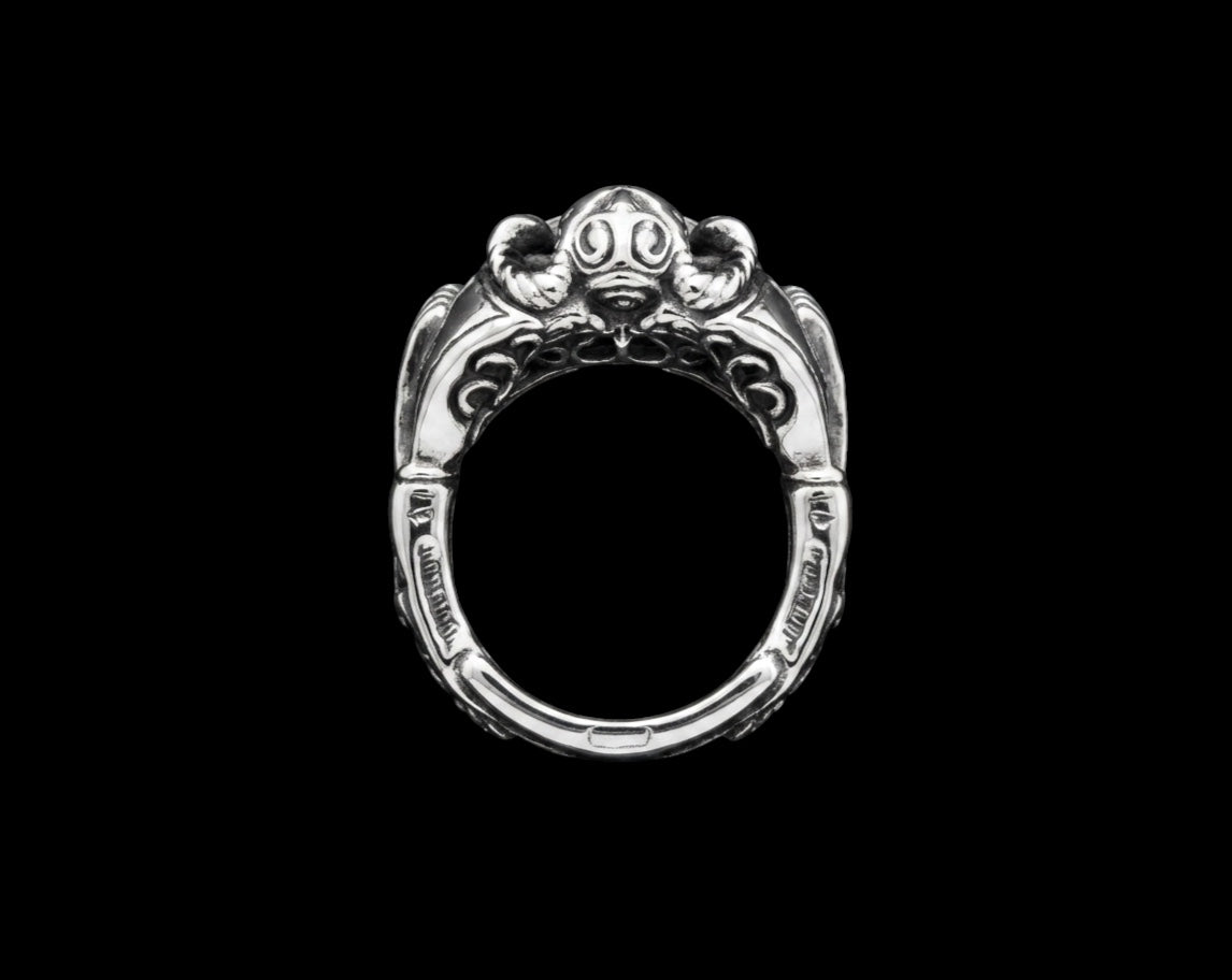 The Gothic Relic Ring - top view
