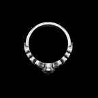 The Memento Skull Ring - top view