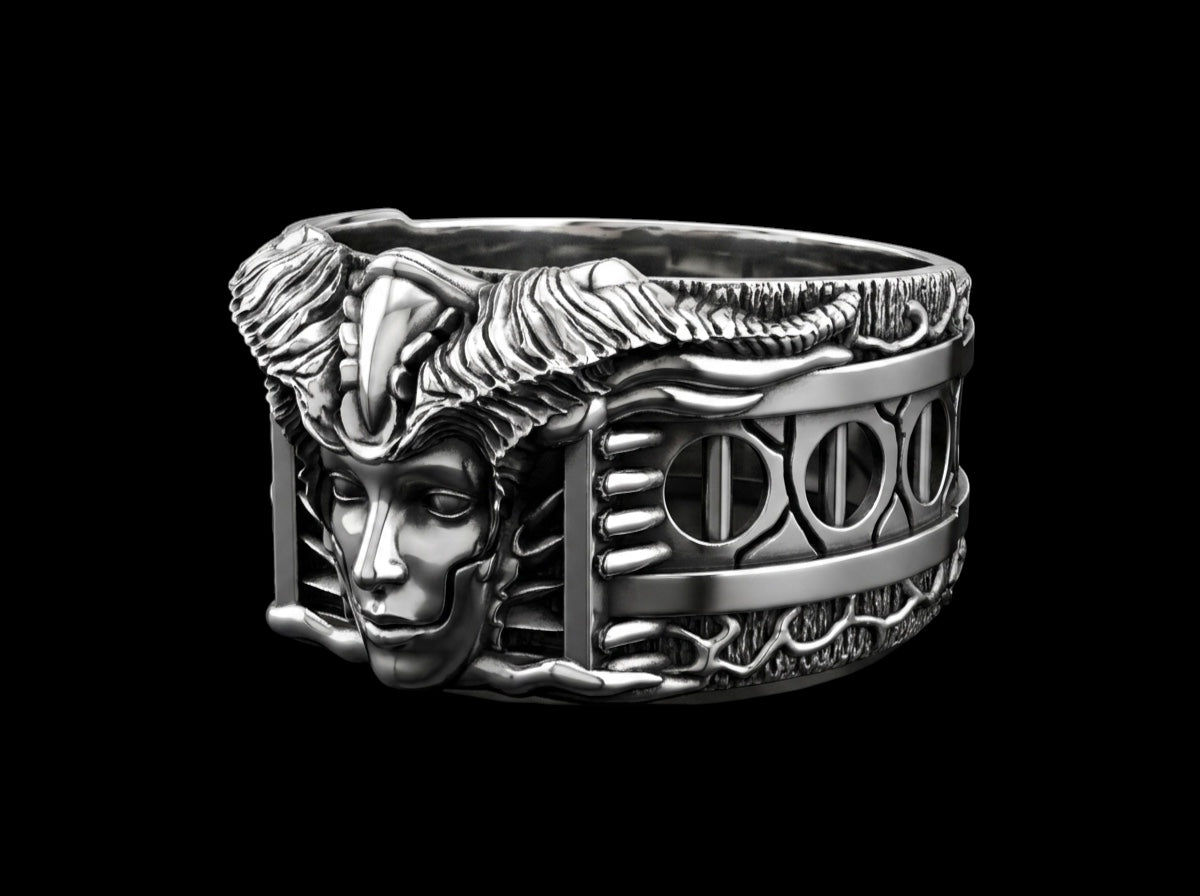 The Seraphim Band Ring - 3/4 view