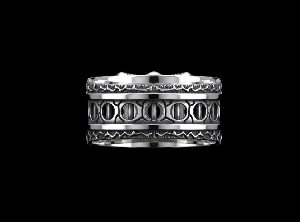The Seraphim Band Ring - side view