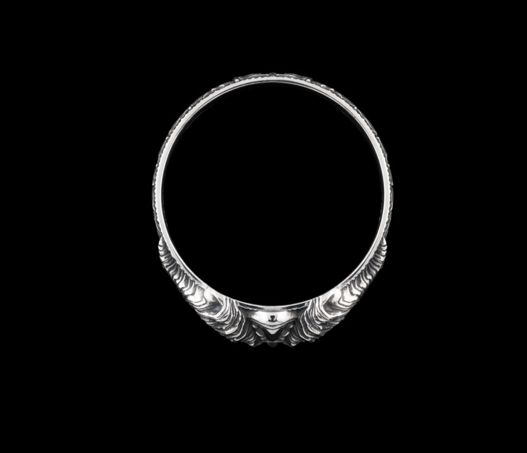 The Seraphim Band Ring - top view
