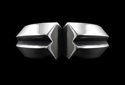 The Cleft Band Ring - side view