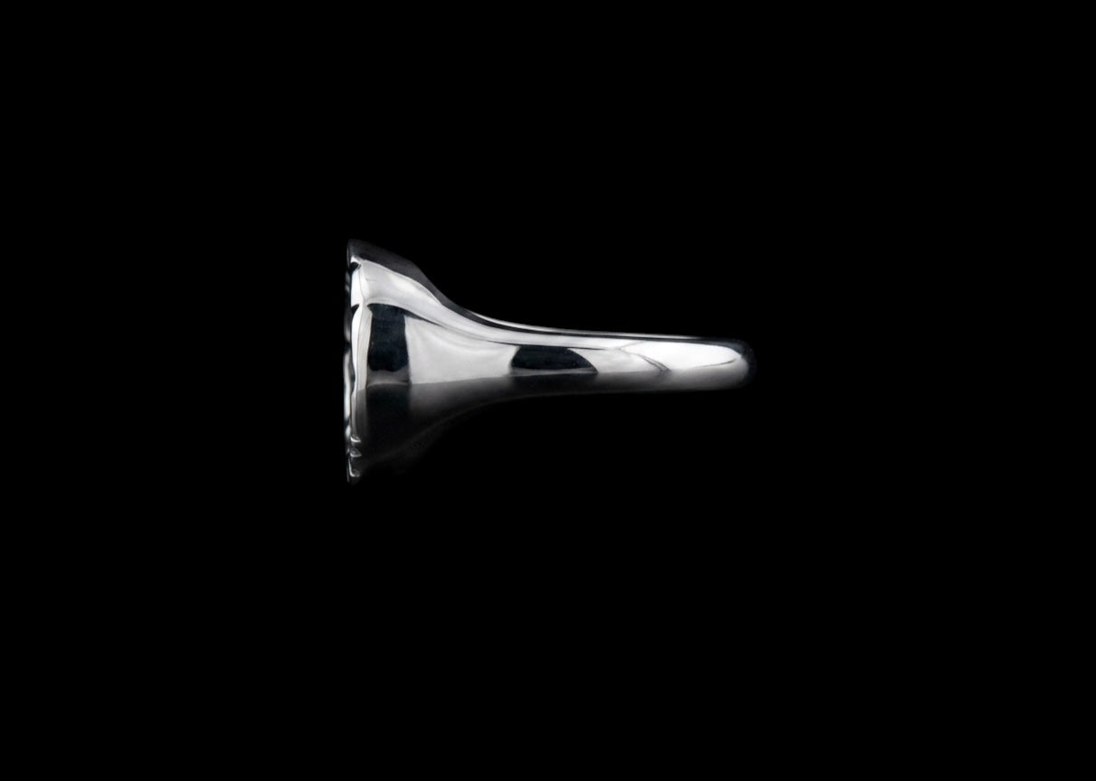 The Nightingale Signet Ring - side view
