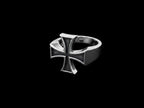 The Maltese Cross Ring - 3/4 view
