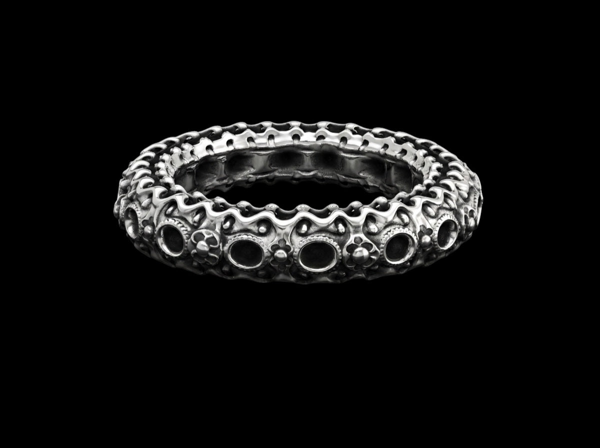 The Eternity Band Ring - 3/4 view