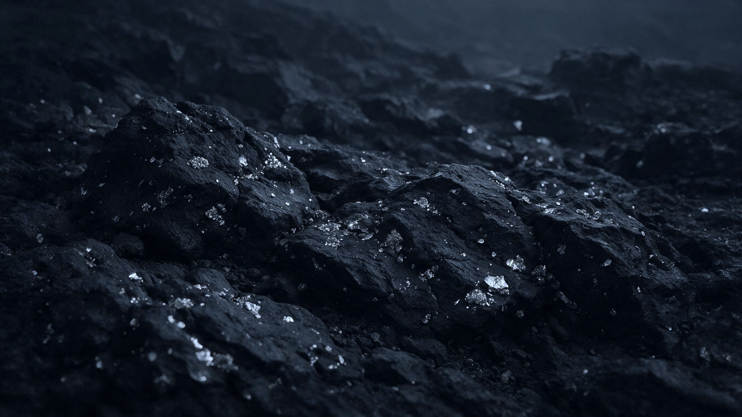 Zahelo cool graphite rock texture with silver flecks